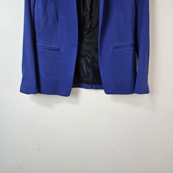 J. Crew Going-Out Blazer in Stretch Twill, Size 6 Royal Blue - Picture 2 of 7